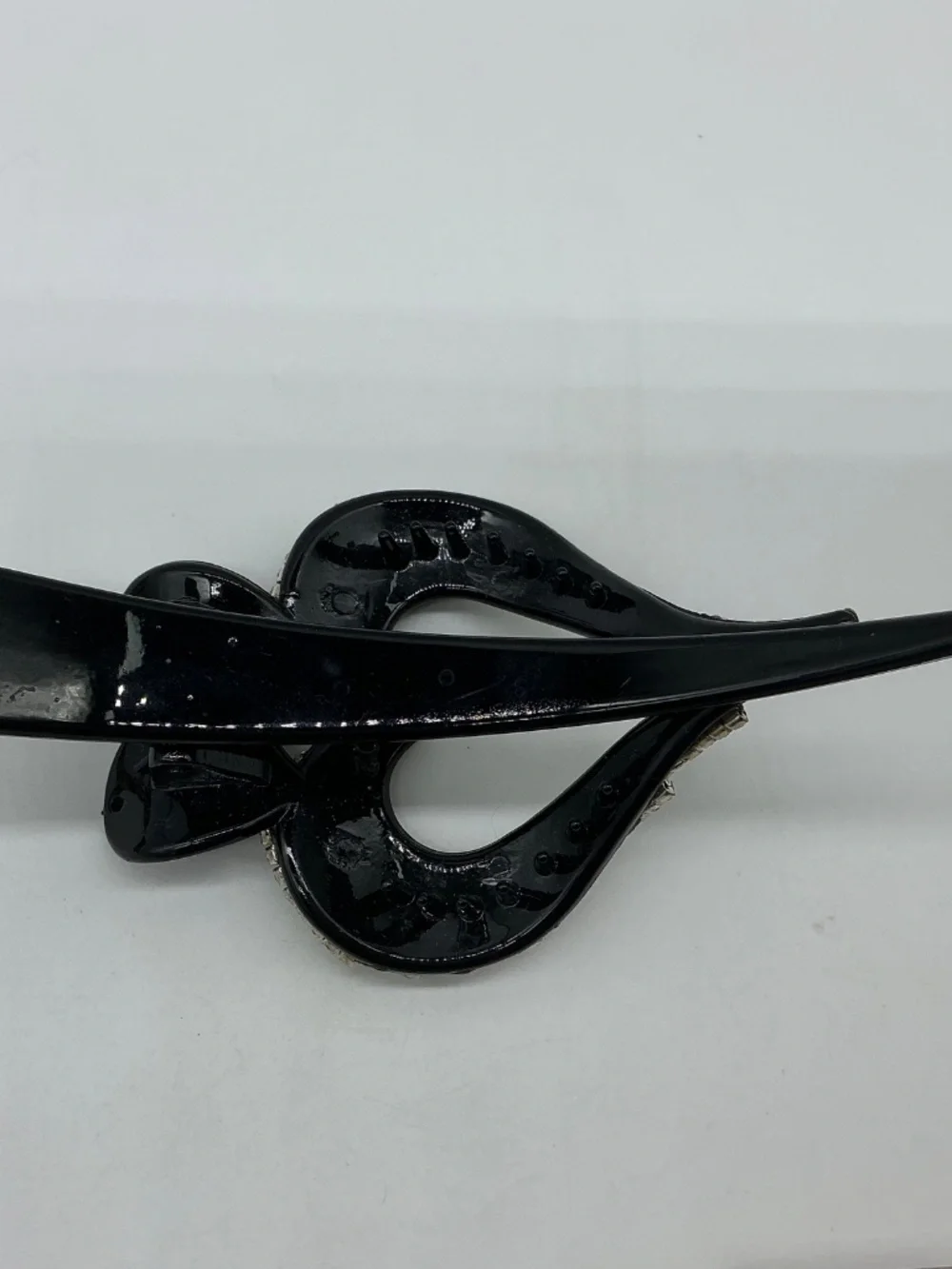 Hair Claw Clips with Rhinestones Vintage